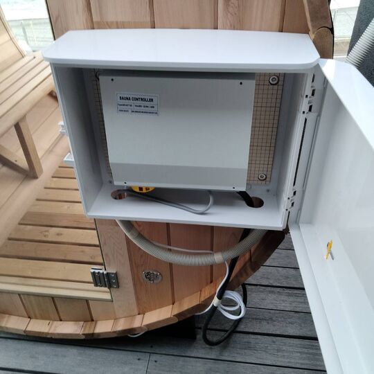 画像1765：一般家庭用サウナバレル電気工事