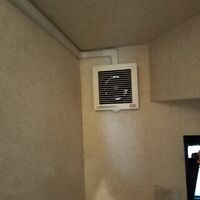 画像3271：トイレ換気扇、更新工事
